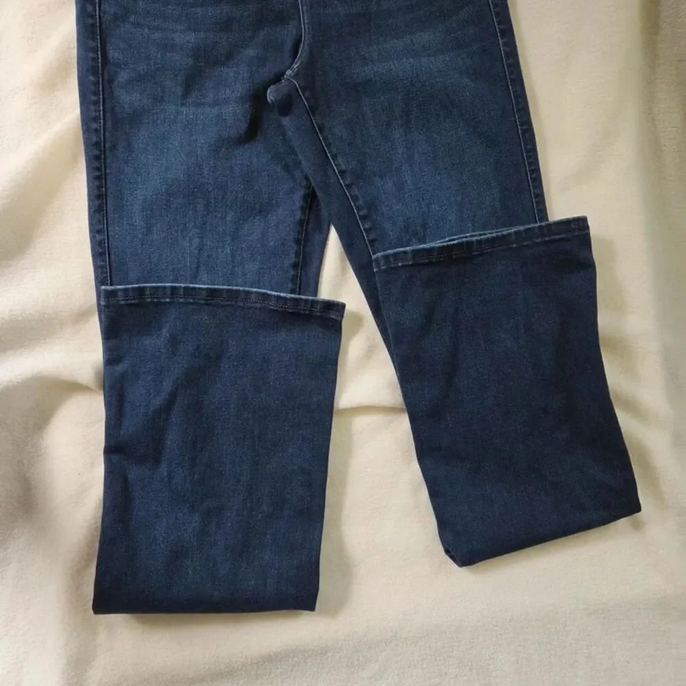 American Eagle Womens Size S Dark Wash Pull On High Rise Stretch Denim Jeggings